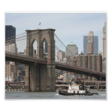 Puente de Brooklyn Impresiones Fotográficas