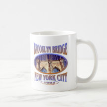 Puente de Brooklyn Nueva York Taza De Café