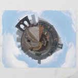 Puente de Brooklyn NYC panorama de 360 grados Flyer A Todo Color