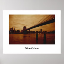 Puente de Brooklyn Poster