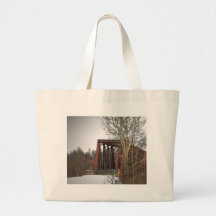 Puente de caballete bolsas lienzo