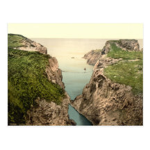 Puente de cuerda, Carrick-a-Rede, condado Antrim Postal