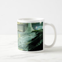 Puente de Jacques Cartier, Montreal, Quebec, Canad Tazas De Café
