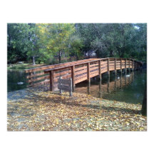 Puente de la caída anuncio personalizado