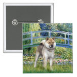 Puente de la charca del lirio - Shiba Inu Pin
