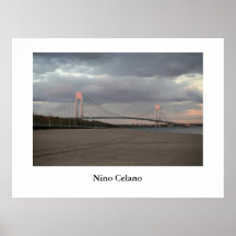 Puente de los estrechos de Verrazano Poster