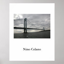 Puente de los estrechos de Verrazano Posters