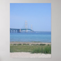 Puente de Mackinac Impresiones