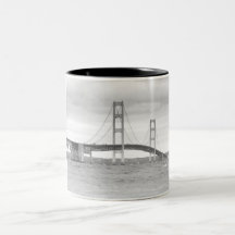Puente de Mackinac Taza De Café