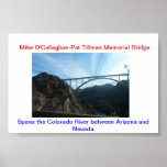 Puente de Mike O'Callaghan-Pat Tillman Impresiones