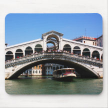 Puente de Rialto en Venecia Alfombrillas De Ratón