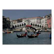 Puente de Rialto, Venecia Felicitaciones