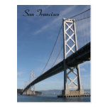 puente de San Francisco Bay Tarjeta Postal