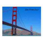 puente de San Francisco Tarjeta Postal