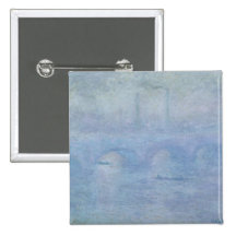 Puente de Waterloo: Efecto de la niebla, 1903 Pins