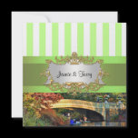 Puente del arco, invitación de la boda del Central invitaciones