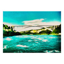 Puente del arco iris anuncio