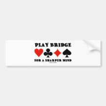 Puente del juego para una mente más aguda (puente  etiqueta de parachoque