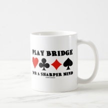Puente del juego para una mente más aguda (puente  tazas de café