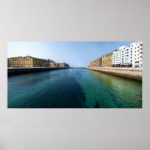 Puente del Kursaal en Donostia - San Sebastián Posters