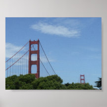 Puente Golden Gate de San Francisco Poster