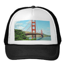 Puente Golden Gate en San Francisco Gorro De Camionero