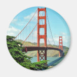 Puente Golden Gate en San Francisco Imán Para Frigorífico