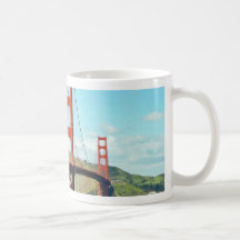 Puente Golden Gate en San Francisco Taza