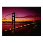 Puente Golden Gate, San Francisco, California, 5 Tarjetas Postales