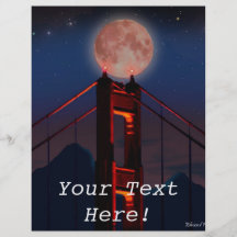 Puente Golden Gate Tarjetas Publicitarias