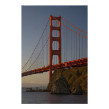 Puente Golden Gate y San Francisco Impresion Fotografica
