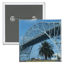 Puente impresionante del palmo del puerto, Tejas m Pin