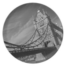 Puente Londres de la torre Platos Para Fiestas