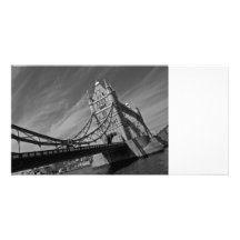 Puente Londres de la torre Tarjetas Con Fotos Personalizadas