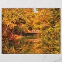 Puente - naturaleza más fina tarjeton