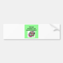 puente pegatina de parachoque
