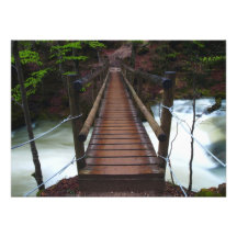 Puente sobre las aguas preocupadas cojinete