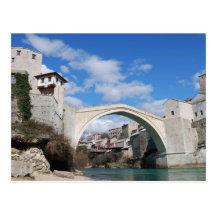 Puente viejo en Mostar Tarjetas Postales