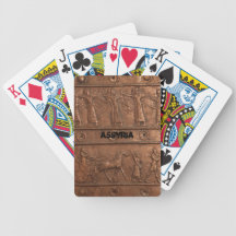 Puerta asiria baraja de cartas