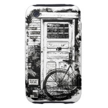 Puerta del vintage iPhone 3 tough fundas