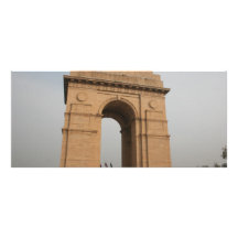 Puerta Delhi de la India Diseño De Tarjeta Publicitaria