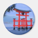 Puerta Japón de Miyajima Torii Iman De Nevera