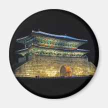 Puerta Seul de Namdaemun Imán