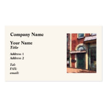 Puerta verde de lujo Burlington NJ Plantillas De Tarjetas Personales