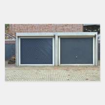 Puertas azules grandes del carro rectangular altavoz