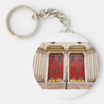 Puertas de la iglesia llavero