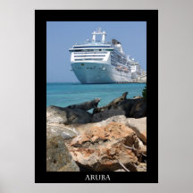puerto de Aruba Posters