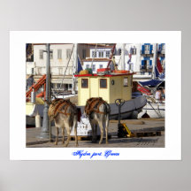 Puerto del Hydra, poster de Grecia