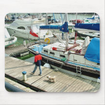 puerto deportivo tapete de ratón