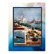 Puerto Marchand, Marsella Tarjetas Postales